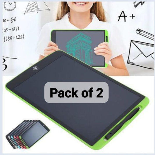Pack Of 01 – Lcd Writing Tablet For Kids – Digital Drawing Pad With Erasable Screen, Reusable Writing Board For Drawing, Doodling, And Learning (random Color)