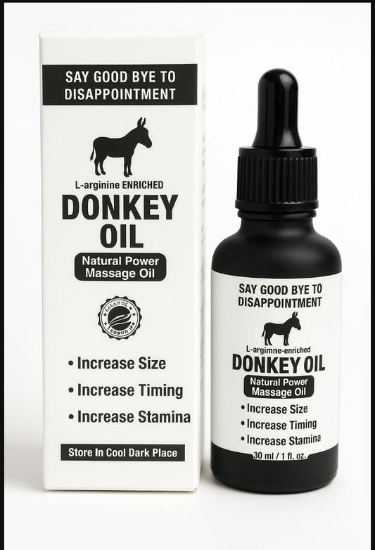 DONKEY OIL (Natural Power Massage Oil)