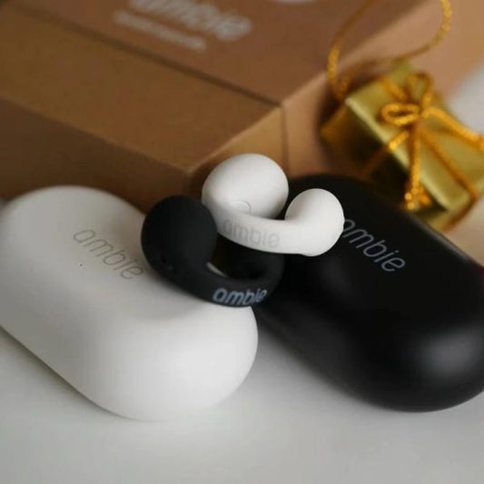 Bone Conduction Ear Cuff Earbuds – Arch Ambie Style, With Box (Random Color)