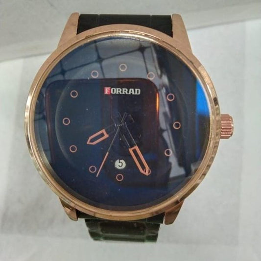 Forrad Men's Watch – Stainless Steel Strap & Date Display