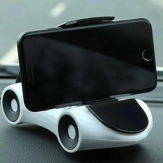 Universal Sports Car Mobile Stand – Deformable 360° Phone Holder (Random Color)