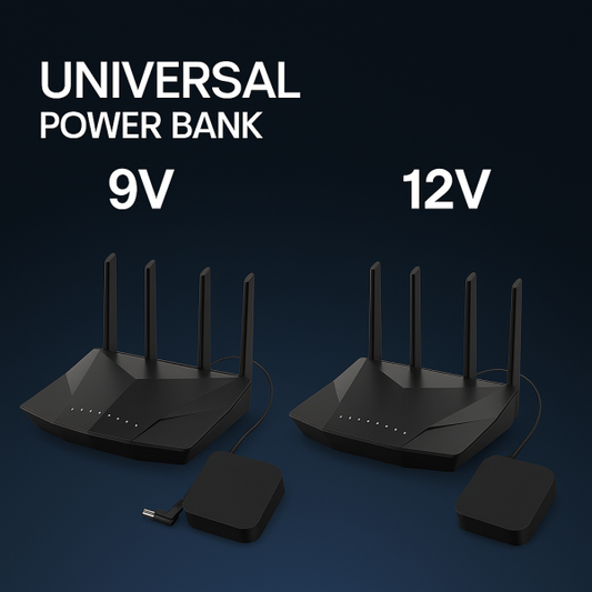 Wifi Router Power Bank 20000 Mah – Reliable Backup Power For Seamless Internet Connectivity | Best Quality Power Bank For Wifi Router – Without Adapter ( Random Color )